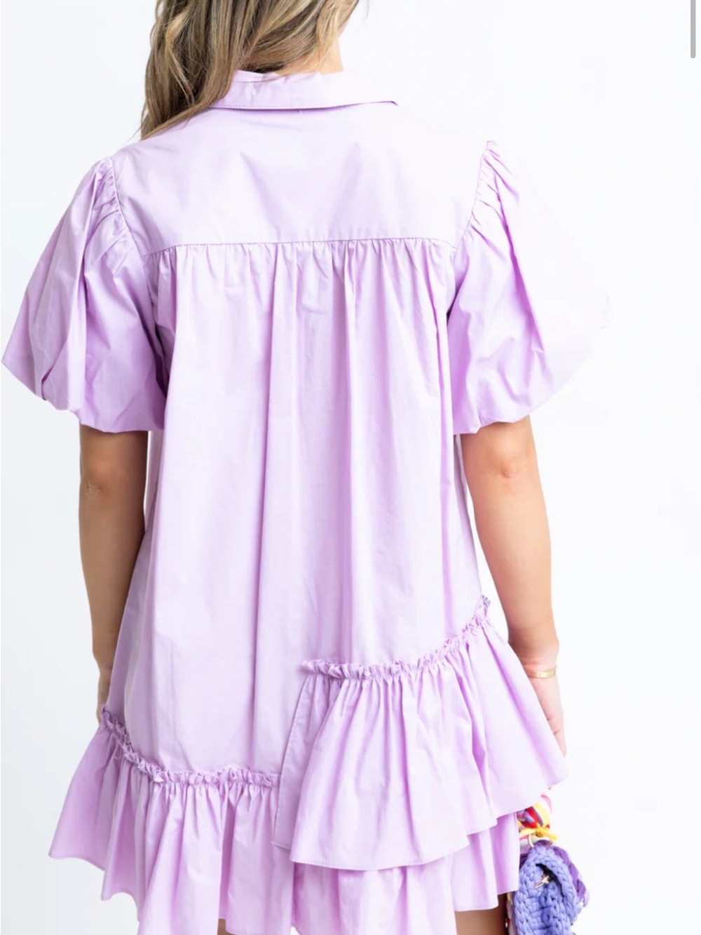 Karlie Ruffle Bottom Dress - Picture 2 of 2